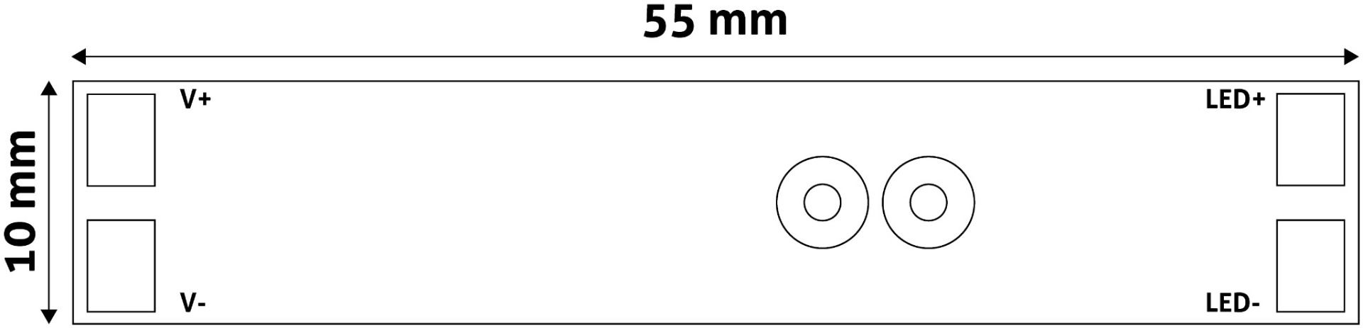 Avide LED Ταινία 12V 96W Προφίλ Αλουμινίου Μίνι Ελεγκτής με Αισθητήρα Υπερύθρων