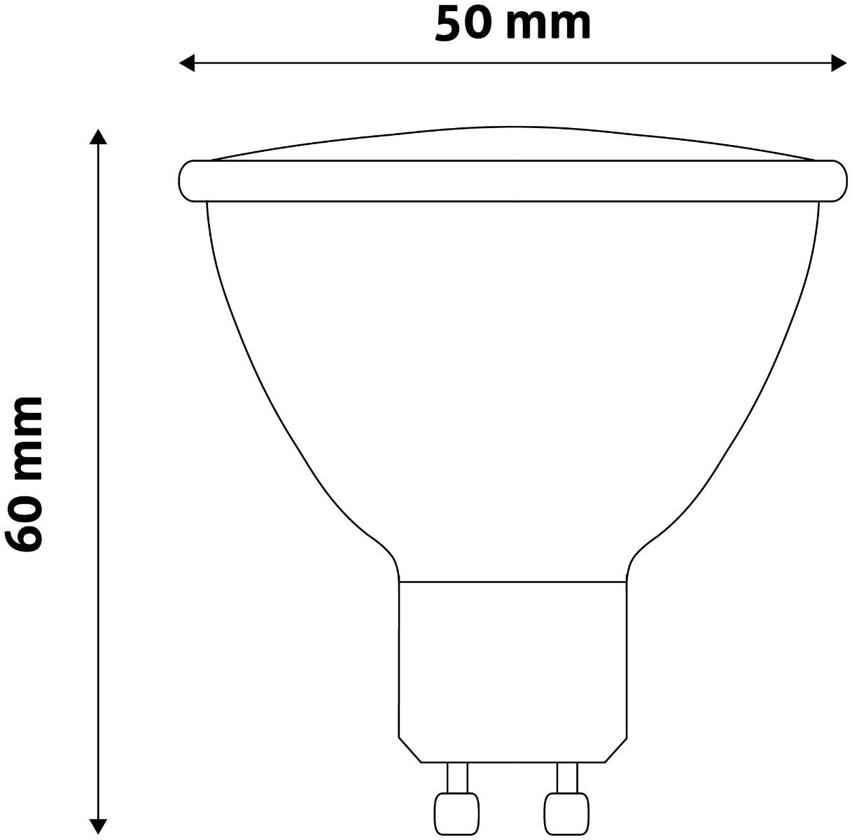 Avide LED Σπότ GU10 7W Ψυχρό 6400K Value