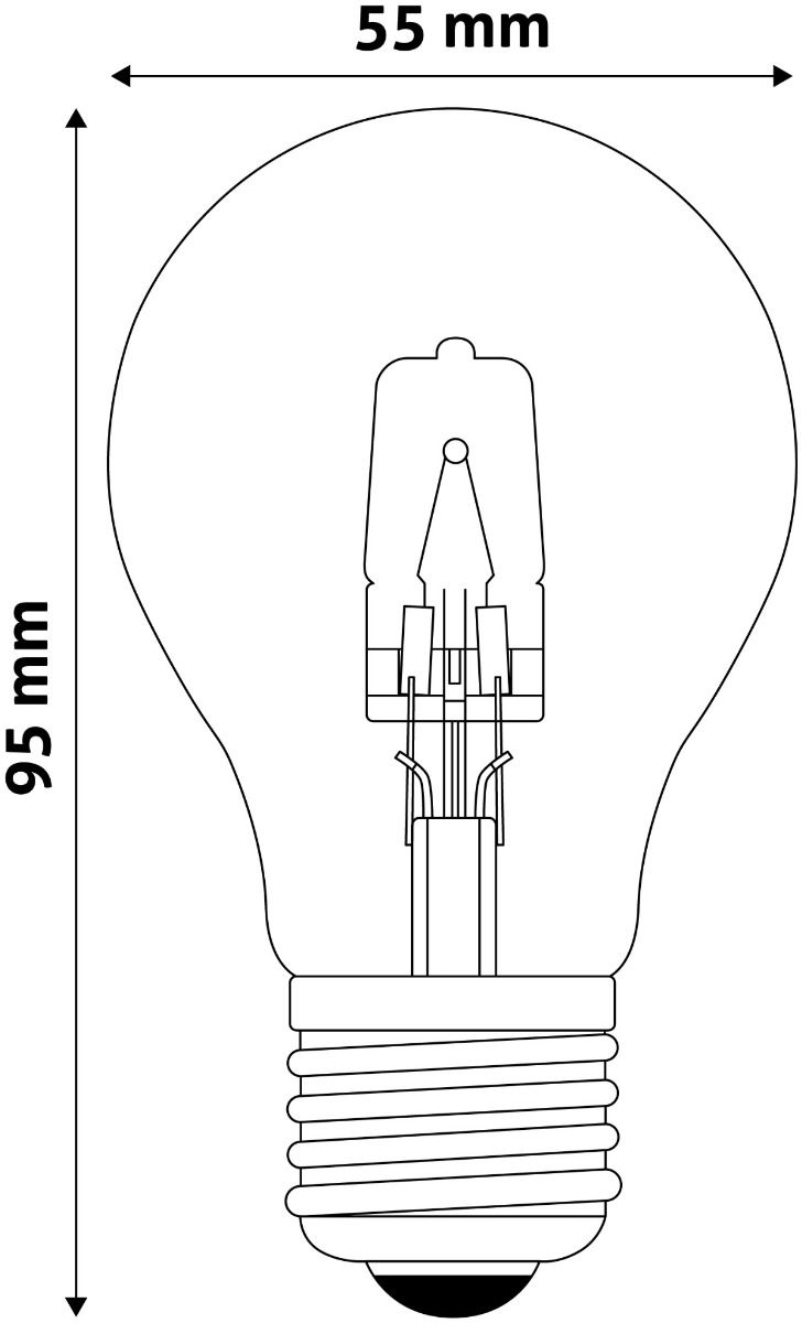 Avide Αλογόνου 42W E27