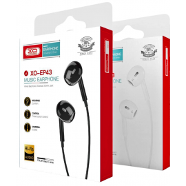 XO EP43 3.5mm In-ear Handsfree 1.2μ Άσπρο