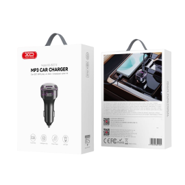 XO BCC12 Smart Bluetooth MP3+5V3.1A Car Charged Atmosphere Light