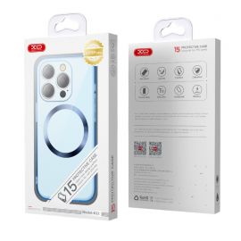 XO-K22 iPhone15 Pro Max 6.7" Δακτύλιος TPU θήκη Ροζ