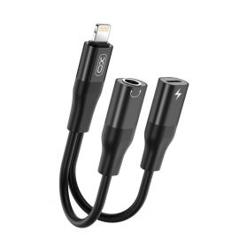XO NB181B Καλώδιο Ήχου Lightning σε 3.5mm + Lightning
