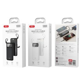 XO PR278 Powerbank με Ψηφιακή Οθόνη 10000 mAh Μαύρο