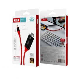 XO GB-006 Καλώδιο Lightning σε HDMI + USB 2K 60HZ