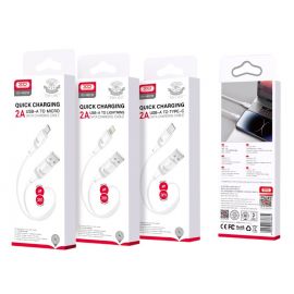 XO NB238 Zeus Series Liquid Silicone TYPE-C Λευκό 3M