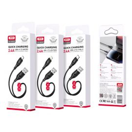 XO NB238 Zeus Series Liquid Silicone Micro Μαύρο 1M 