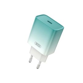 XO CE18 USB-C Φορτιστής Γρήγορης Φόρτισης EU 30W (Μπλε)