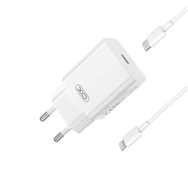 XO L126 USB-C PD20W Fast Charging Charger with Lightning cable(NB-Q189A)