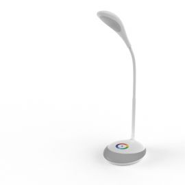 Avide LED Φωτιστικό Γραφείου Ben RGB Άσπρο 4W
