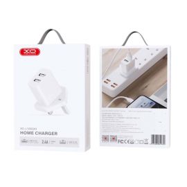 XO L109 (UK) Dual USB-A 2.4A Charger