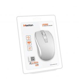 Meetion MT-R560 2.4G Ασύρματο Ποντίκι / Άσπρο
