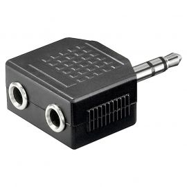 ADAPTOR STEREO 3.5mm ΣΕ 2 STEREO 3.5mm ΘΗΛ.