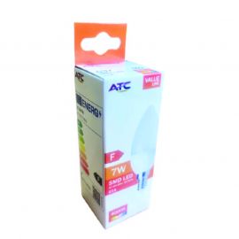 ATC SMD LED Κερί C37 230V 7W/600LM E14 4000K