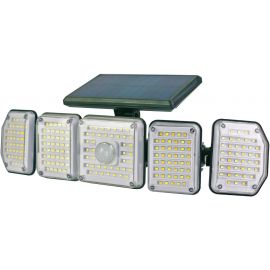 Entac Ηλιακός Προβολέας Τοίχου 2.5W SMD CCT 5 Κεφαλές Φωτοκύτταρο και Τηλεχειριστήριο