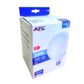 ATC SMD Λαμπτήρας LED Globe G120 230V 18W/1850LM E27 6500K