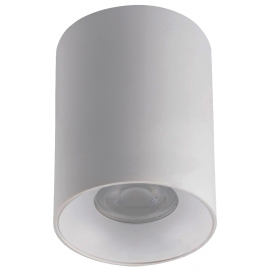 Avide Φωτιστικό Οροφής GU10 Spot Light Στρογγυλό Λευκό