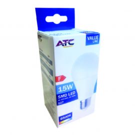 ATC SMD LED Λαμπτήρας A60 230V 15W/1520LM E27 6500K