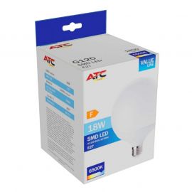 ATC SMD Λαμπτήρας LED Globe G120 230V 18W/1850LM E27 6500K