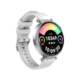 XO GT4 mini AMOLED Smart Αθλητικό Ρολόι SmartWatch Ασημί 