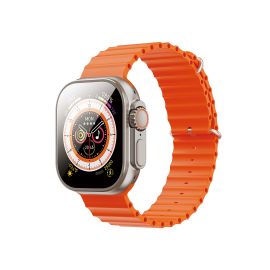 XO M9 Ultra Wireless Charging Smart Sports Call Watch (Πορτοκαλί)