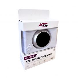 ATC-05S Mini Φορητό Ηχείο Ασημί
