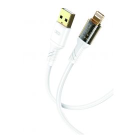 XO NB229 Καλώδιο Φόρτισης για Lightning 2.4A Άσπρο