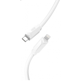 XO NBQ233A Καλώδιο Ταχείας Φόρτισης - Data TypeC σε Lightning 27W Άσπρο