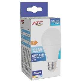 ATC SMD LED Λαμπτήρας A60 230V 11W/1055LM E27 6500K