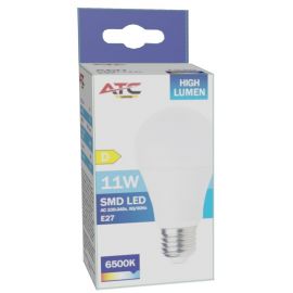 ATC SMD LED High Lumen Λαμπτήρας A60 230V 11W/1520LM E27 6500K
