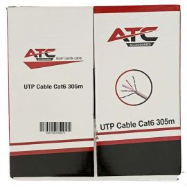 ATC-613W UTP CAT6 305m Λευκό Εξωτερικό