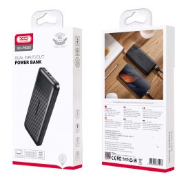 XO PB301 Light Display Powerbank 10000mAh (Μαύρο)