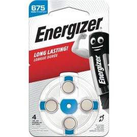ENERGIZER Μπαταρίες Βαρηκοΐας Zinc Air PR675/4BP