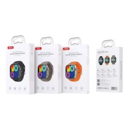 XO M10Ultra 9th Smart Watch Άθλησης με Ασύρματη Φόρτιση Μαύρο