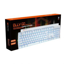 Meetion MT-MK600MX Μηχανικό Gaming Πληκτρολόγιο / Μπλέ Διακόπτες / Άσπρο