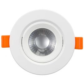 Avide LED Χωνευτό Σπότ 38° Στρογγυλό 7W Θερμό 3000K