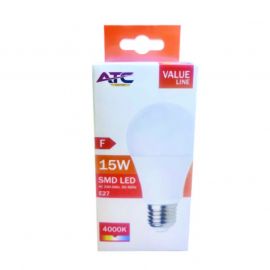ATC SMD LED Λαμπτήρας A60 230V 15W/1520LM E27 4000K