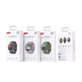 XO J7 Amoled Star Round Smart Sports Call Watch (Μαύρο)