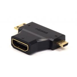 ADAPTOR HDMI ΘΗΛ. ΣΕ HDMI MINI & MICRO ΑΡΣΕΝΙΚΑ