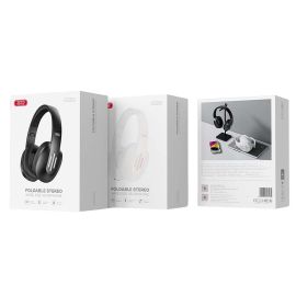 XO BE39 foldable Bluetooth headset Black