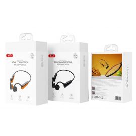 XO BD2 Ακουστικά Bluetooth Light Bone Conduction Πορτοκαλί+Γκρί