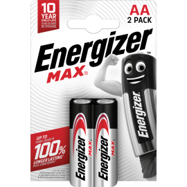 Energizer Max Plus Power Έξτρα Αλκαλικές Μπαταρίες E91 LR6/2BP