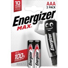 Energizer Max Plus Power Έξτρα Αλκαλικές Μπαταρίες E92 LR3/2BP