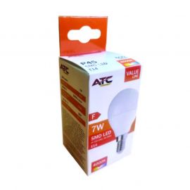 ATC SMD Λαμπτήρας LED Globe P45 230V 7W/600LM E14 4000K