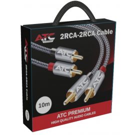 ATC HQ 2xRCA / 2xRCA Cable 10m