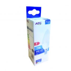 ATC SMD Λαμπτήρας LED Κερί C37 230V 7W/600LM E14 6500K