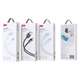 XO NB249 5A  Καλώδιο Φόρτισης + Data Για Micro Μπλε
