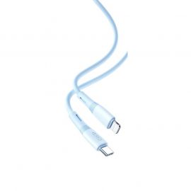 XO NB-Q226A 27W Καλώδιο Φόρτισης + Data Type-C σε Lightning 1m Μπλε