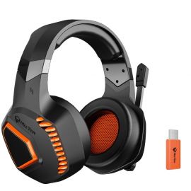 Meetion BTH014 2.4G Bluetooth Gaming Ακουστικά Μαύρα