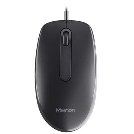 Meetion M100 USB Ενσύρματο Ποντίκι Μαύρο